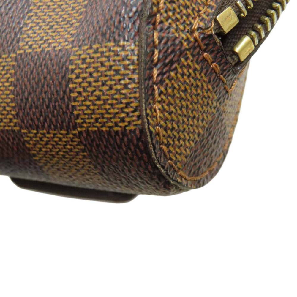 LOUIS VUITTON Authentic Brown Damier Canvas Hobo Bag - Picture 14 of 16